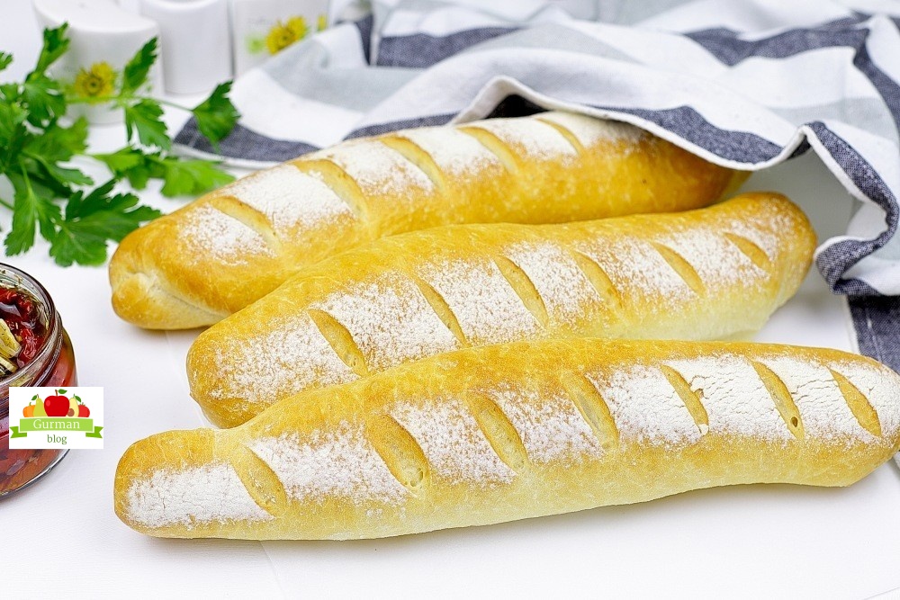 Багет: рецепт в духовке с хрустящей корочкой в домашних условиях