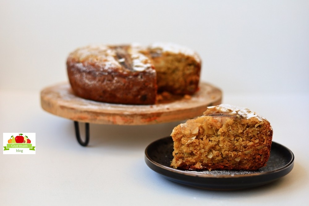 Банановый кекс в мультиварке