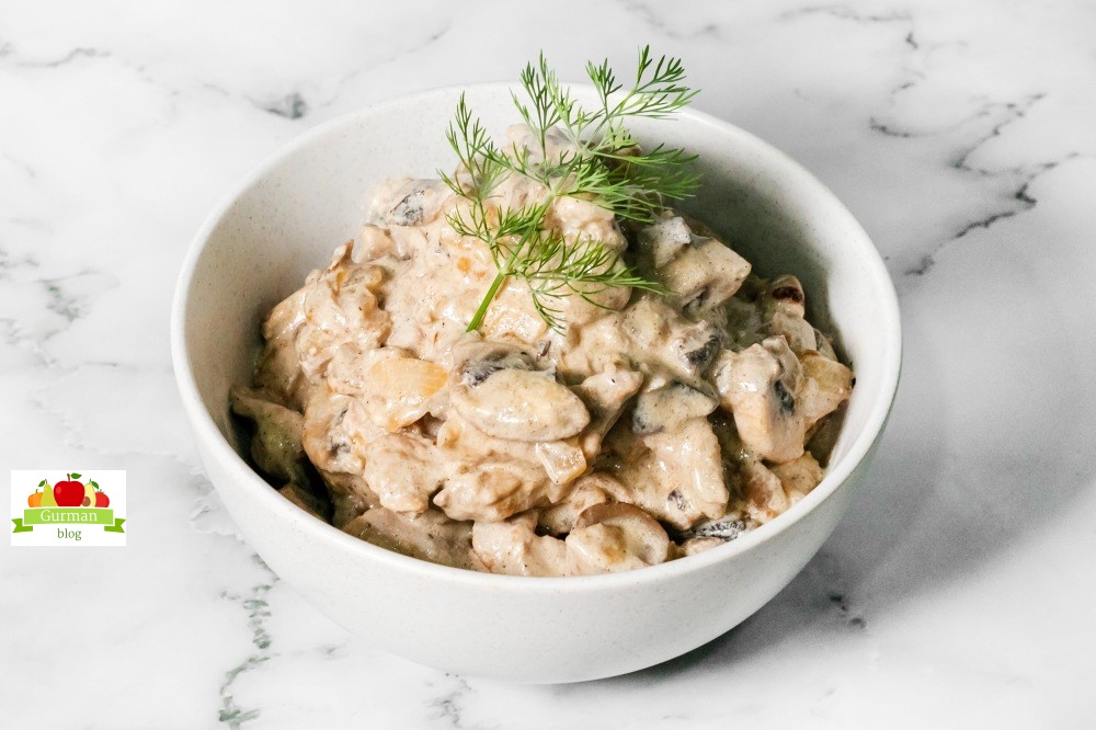 Бефстроганов из свинины