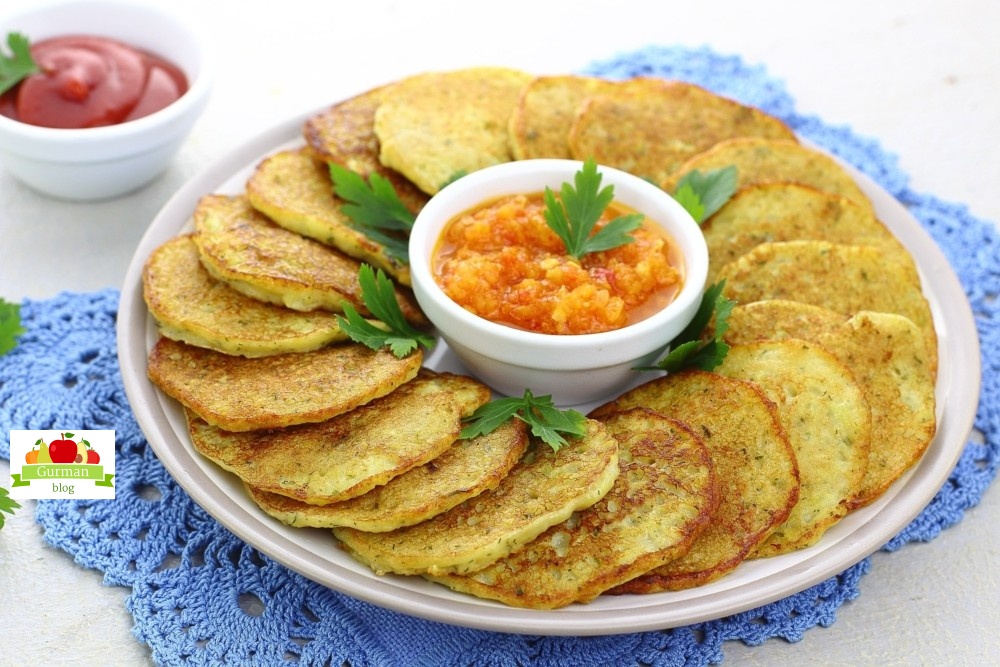 Блинчики картофельные с фаршем