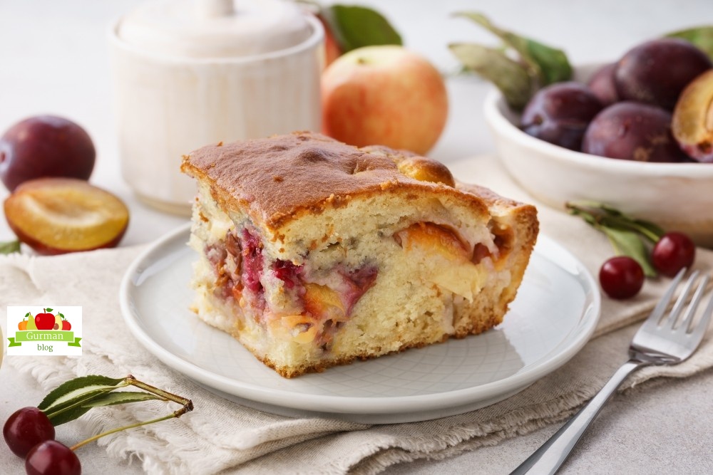 Быстрый пирог на кефире