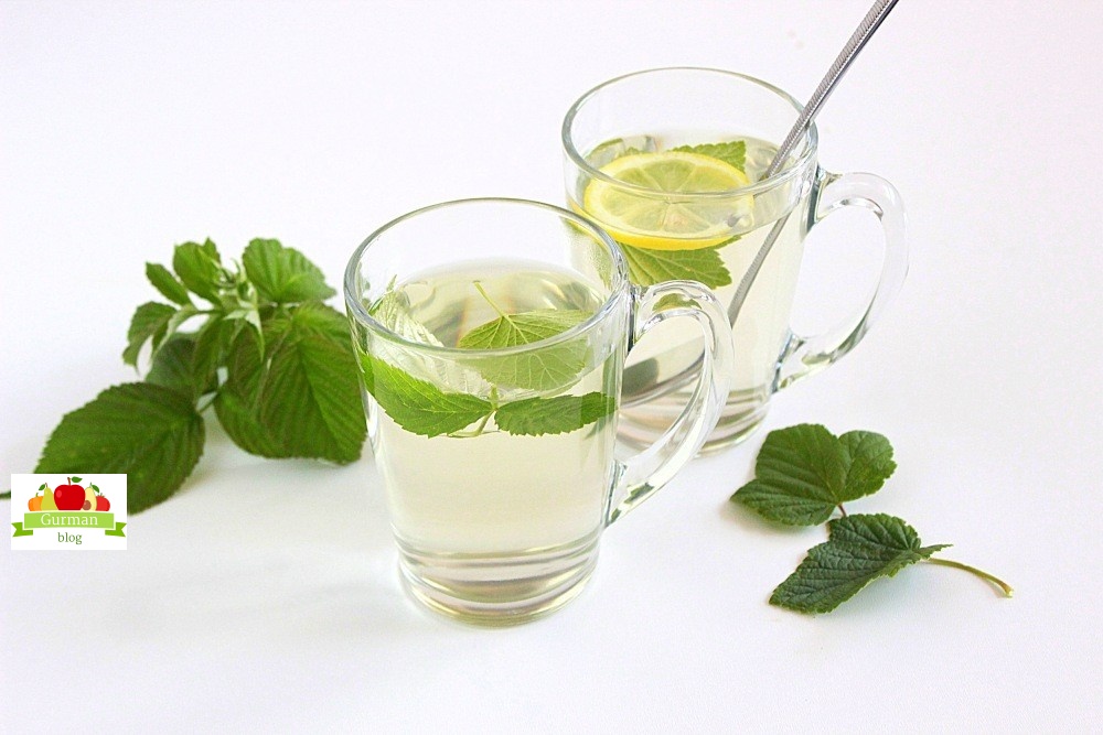 Чай из листьев смородины и малины