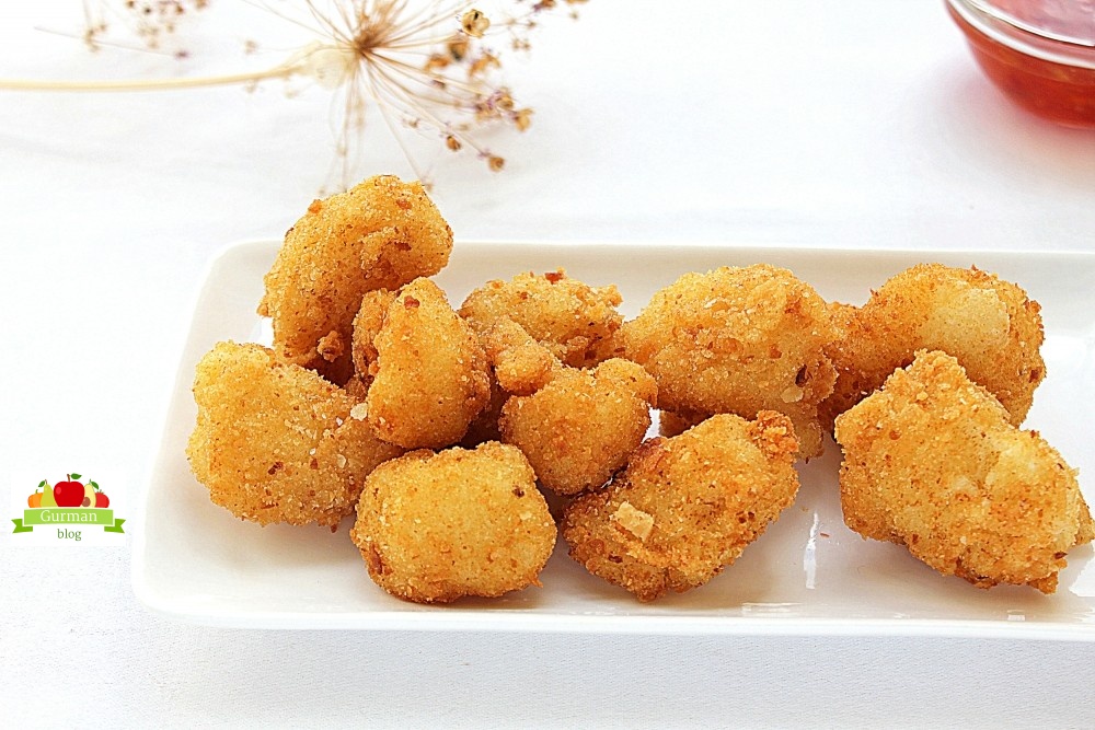 Цветная капуста в кляре с хрустящей корочкой