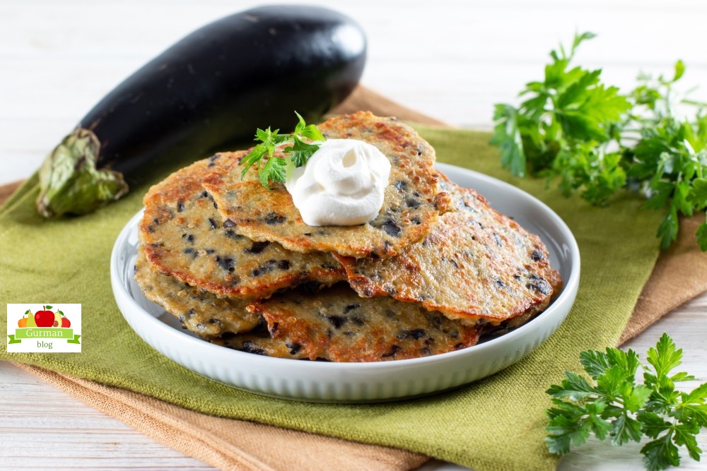 Драники с баклажаном