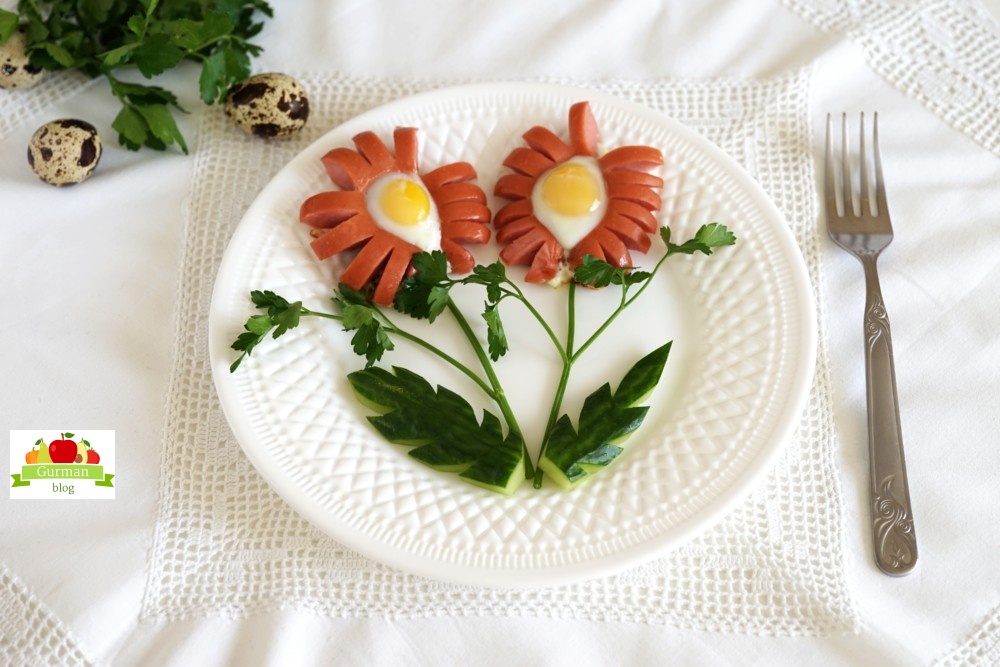 Глазунья “Цветочек”