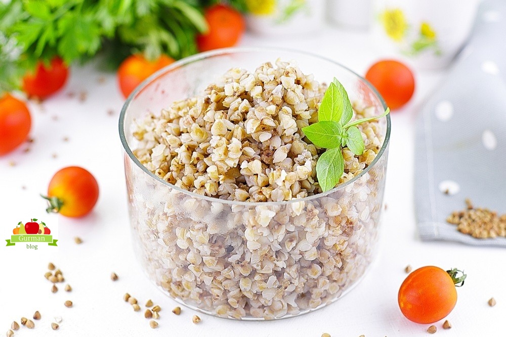 Гречневая каша на воде на 1 стакан крупы