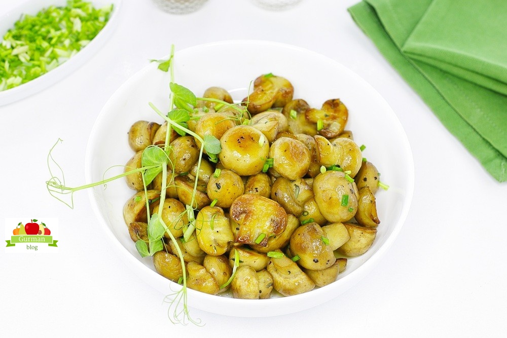 Грибы жареные на сковороде