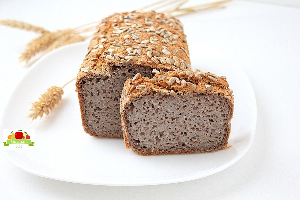 Хлеб из зеленой гречки без дрожжей и муки