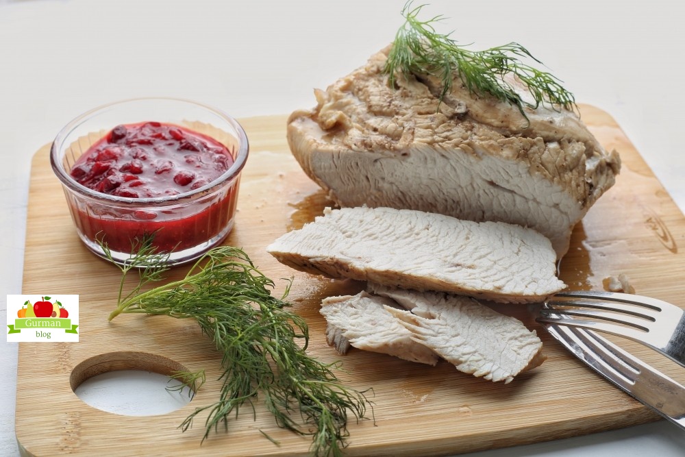 Индейка на пару в пароварке