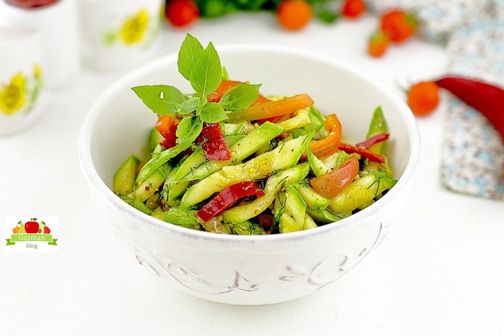 Кабачки по-корейски быстрого приготовления: самый вкусный рецепт