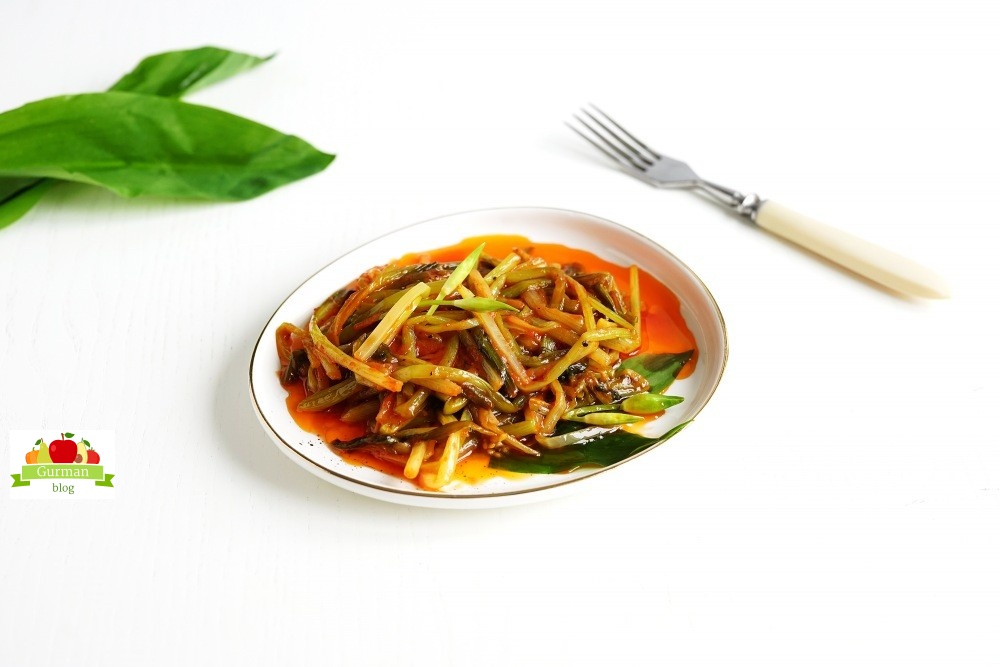 Как приготовить черемшу по-чеченски