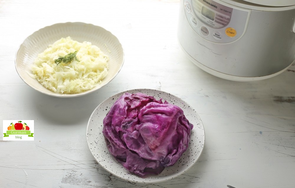 Капуста на пару в мультиварке