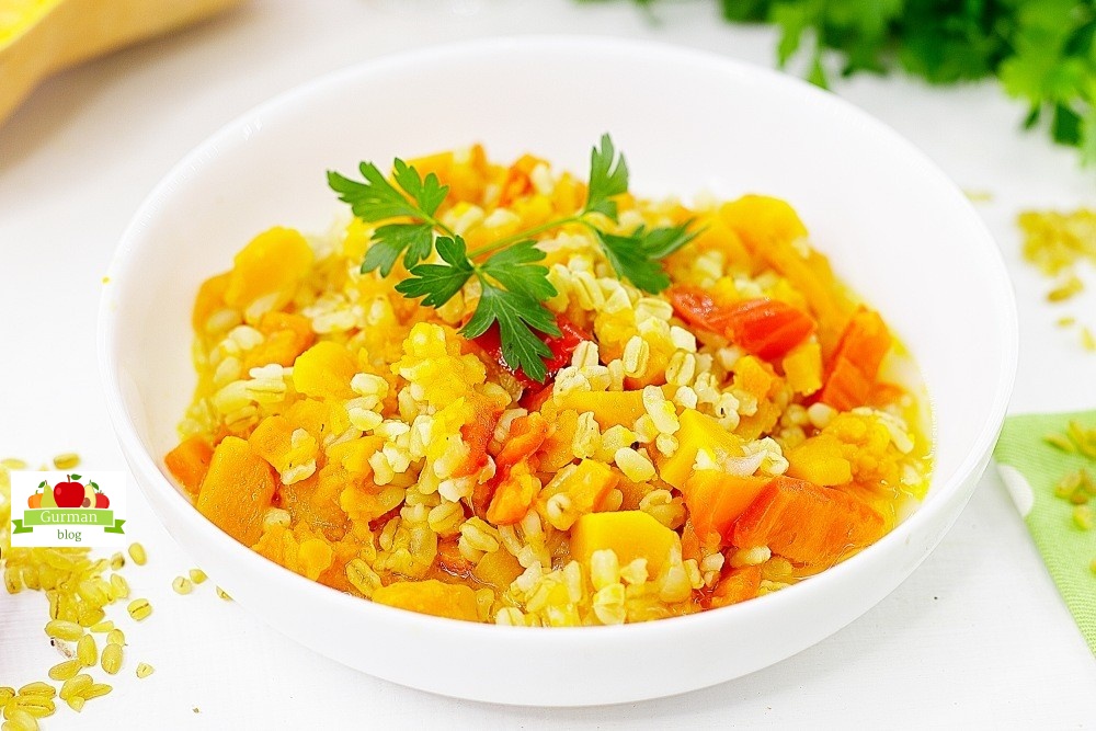 Каша с тыквой в мультиварке