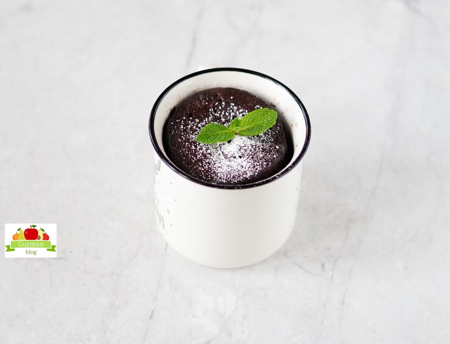 Кекс в микроволновке в кружке за 5 минут