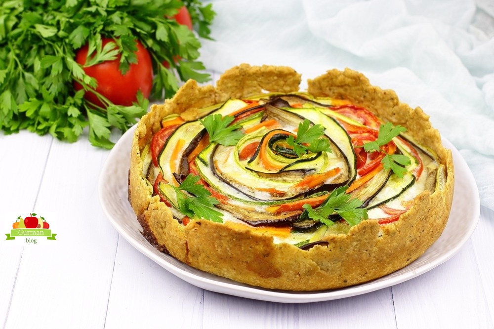 Киш с овощами