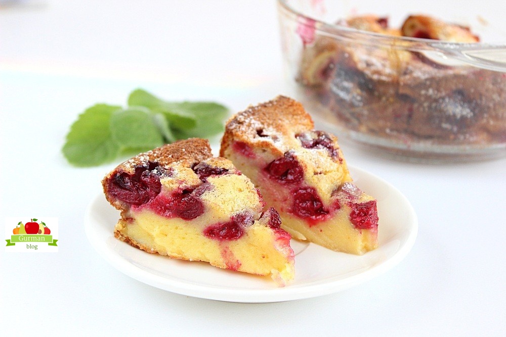 Клафути с вишней