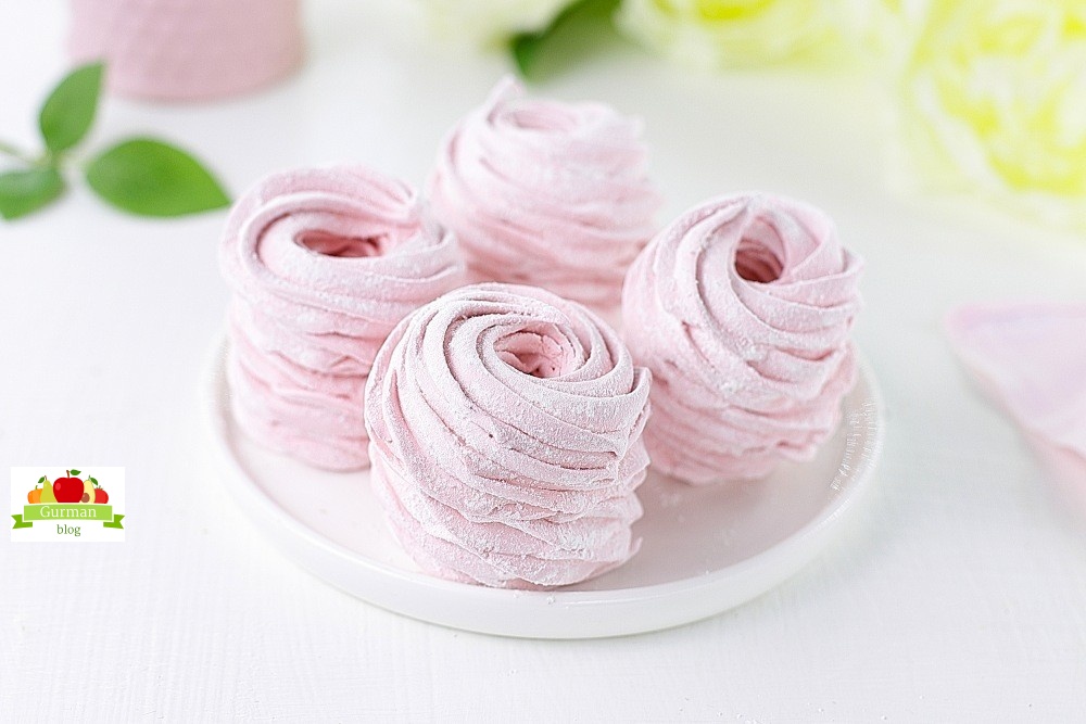 Клубничный зефир на агар-агаре