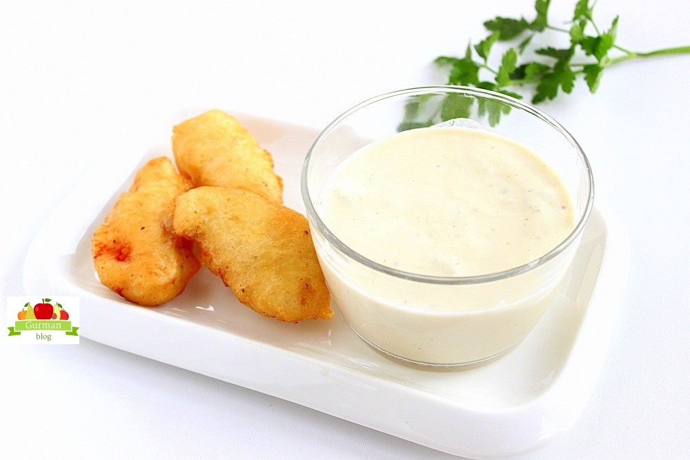 Кляр без яиц для рыбы постный