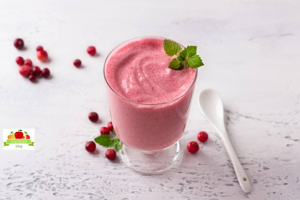 Клюквенный мусс