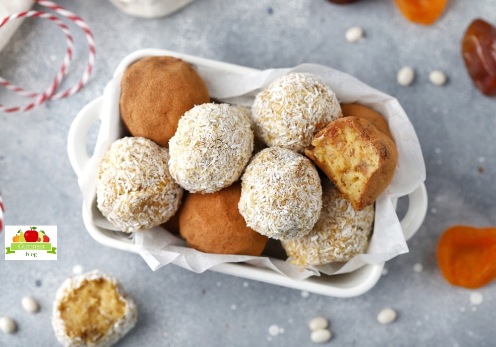 Конфеты из фасоли с сухофруктами