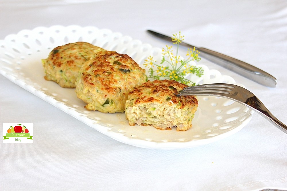 Котлеты с цукини и фаршем