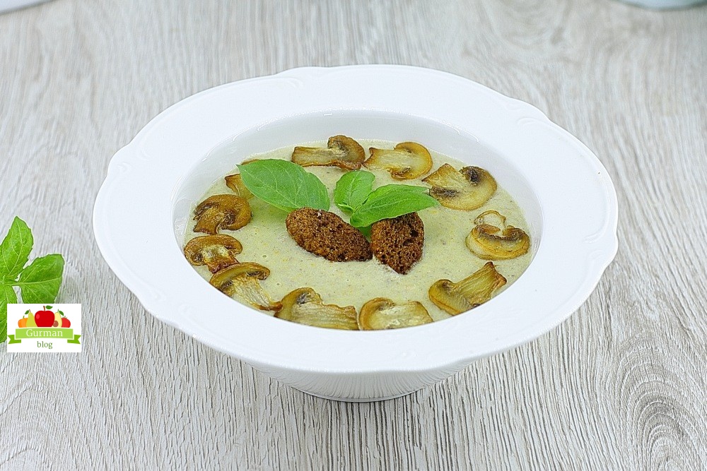 Крем-суп из шампиньонов