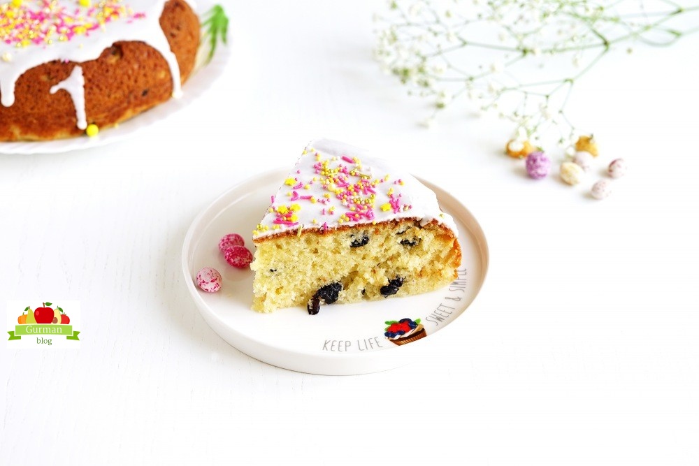 Кулич в мультиварке творожный