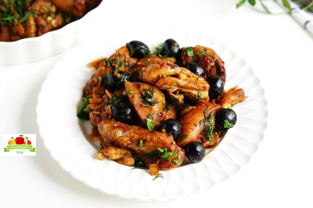 Курица в соевом соусе в духовке