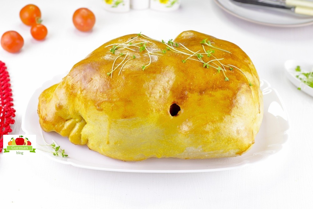 Курица в тесте в духовке