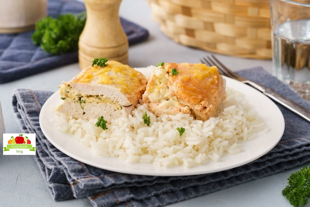 Куриное филе с сырной начинкой