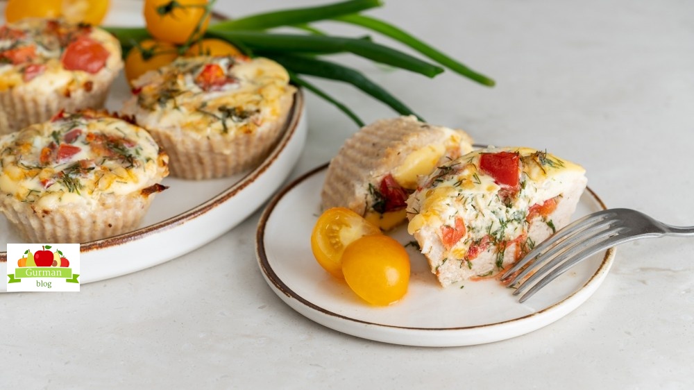 Куриные капкейки