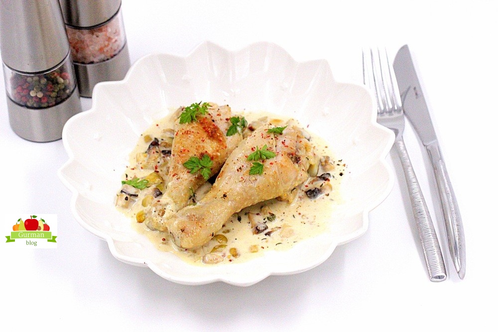 Куриные ножки на сковороде