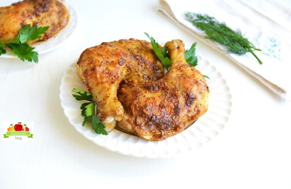 Куриные окорочка в духовке