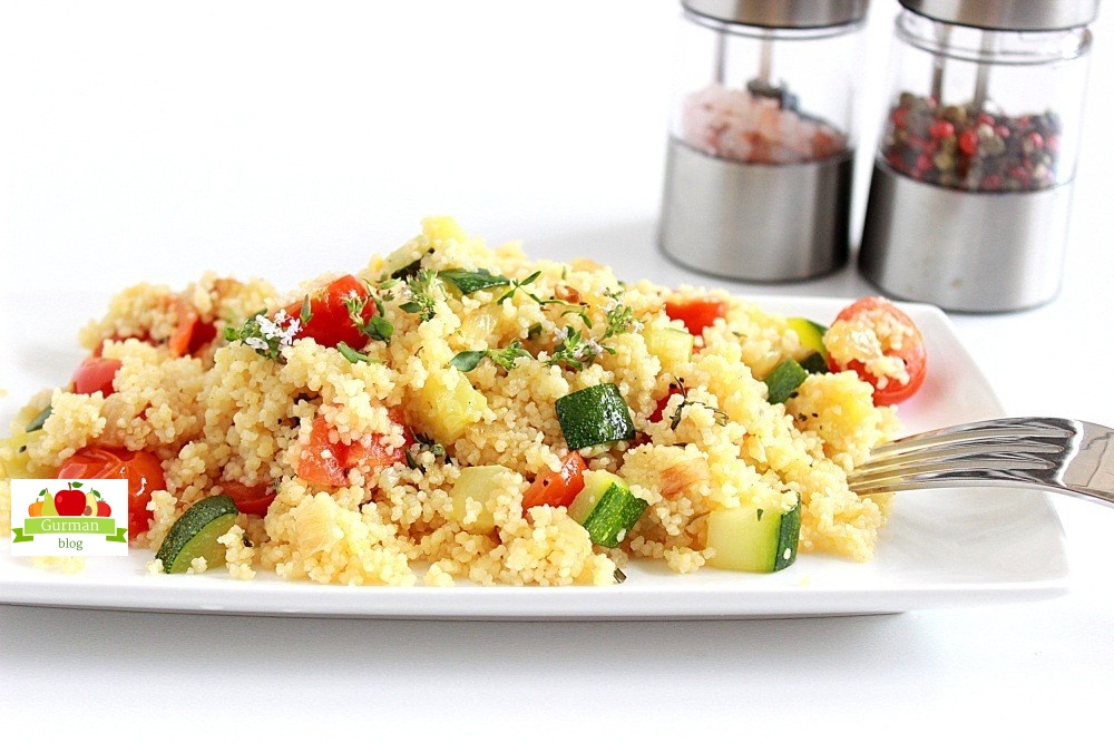 Кускус с овощами: рецепт на сковороде