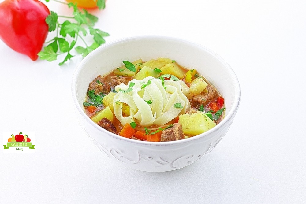 Лагман с говядиной: рецепт классический с лапшой