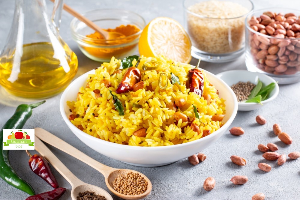 Лимонный рис – рецепт индийской кухни
