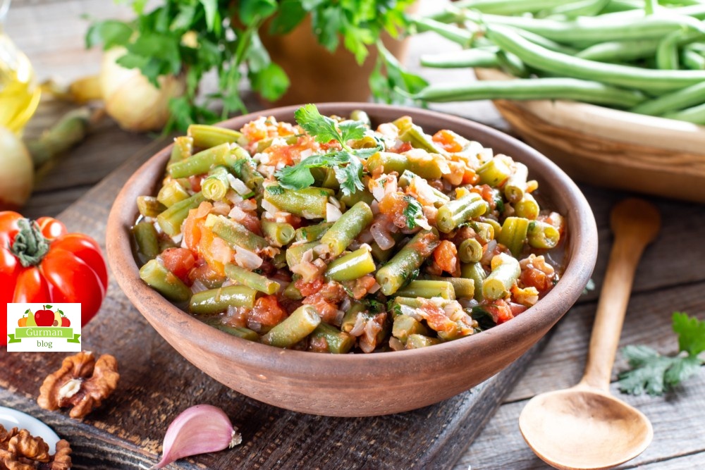 Лобио из стручковой фасоли