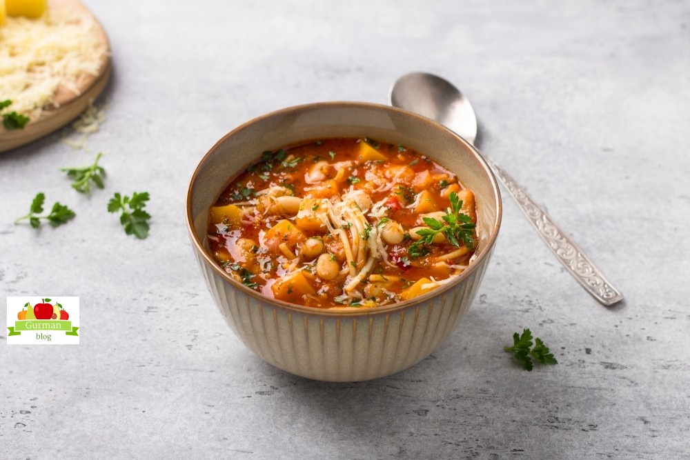 Минестроне с тыквой