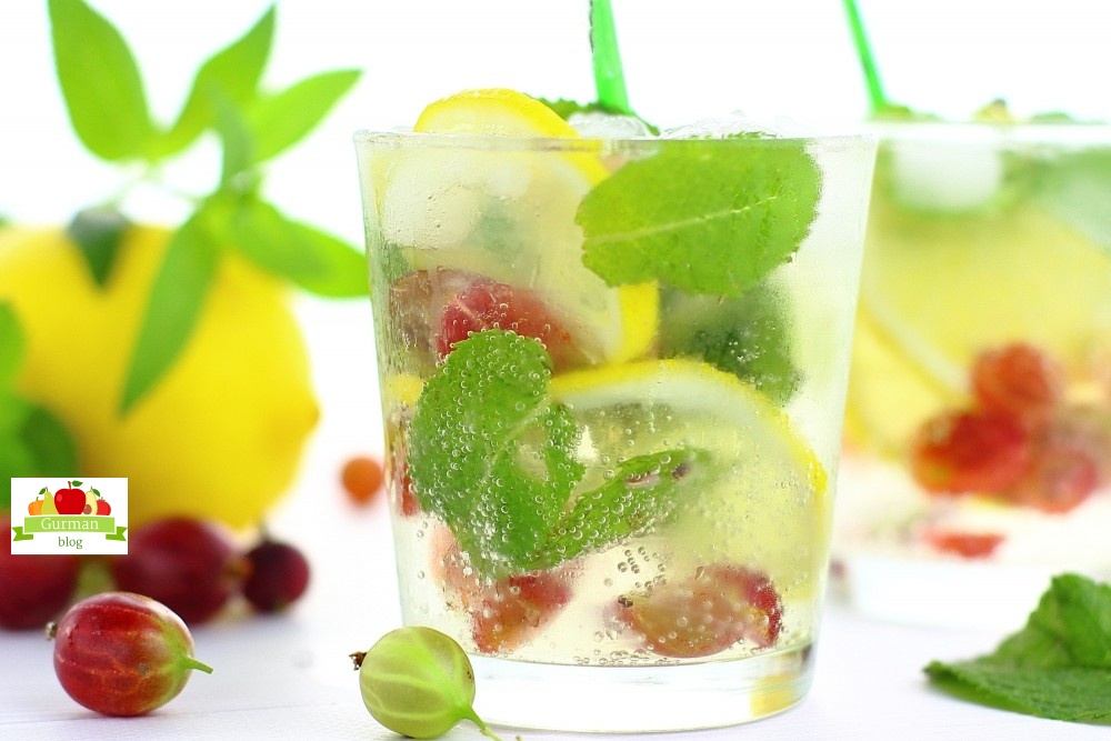 Мохито с крыжовником