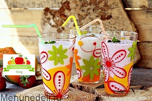 Молочный коктейль в блендере – рецепт с пошаговыми фото