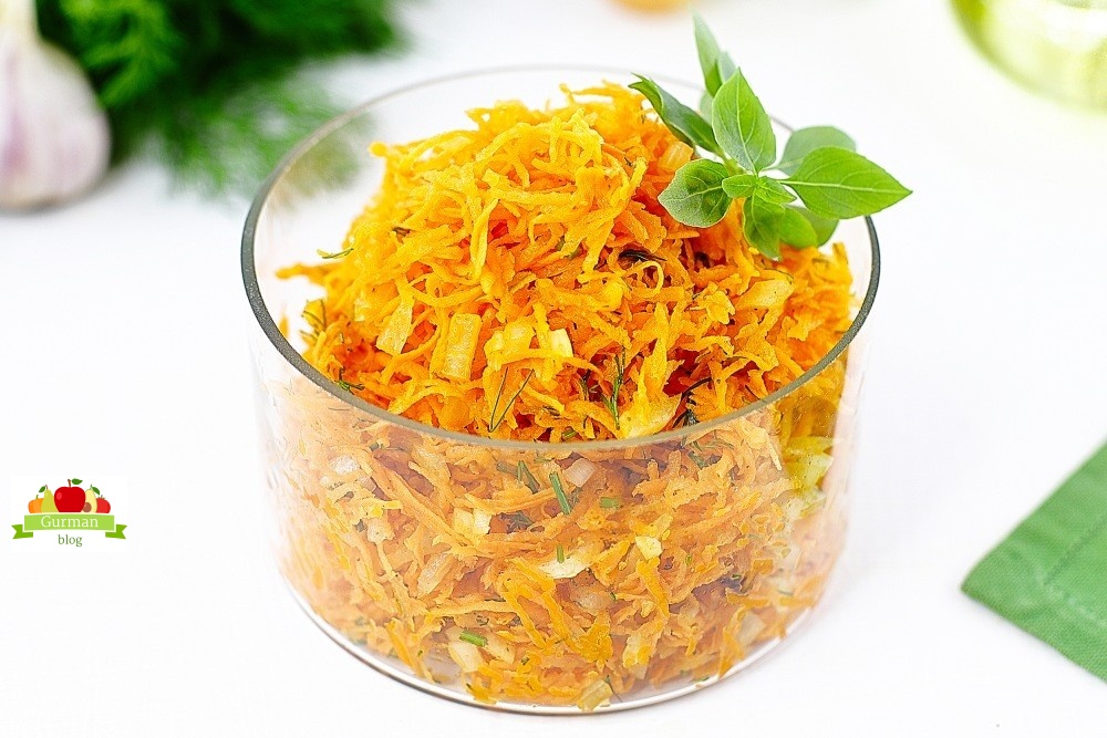 Морковь с уксусом – рецепт салата