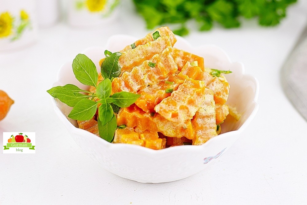 Морковь, тушеная в сметане