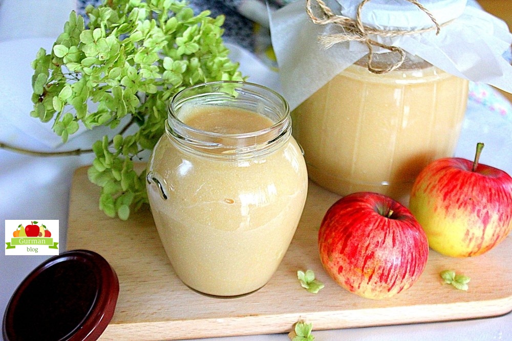 Нежное яблочное пюре со сгущенкой к оладьям и блинчикам