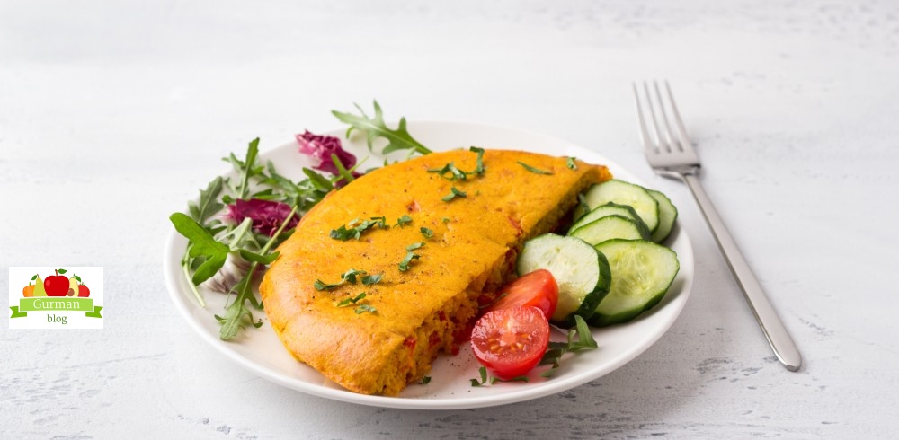 Нутовый омлет