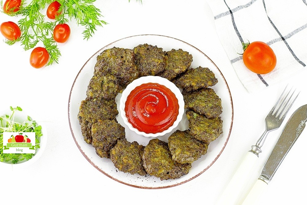 Оладьи из печени говяжьей