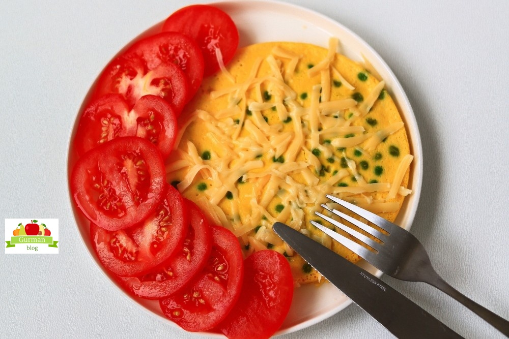 Омлет на пару в мультиварке