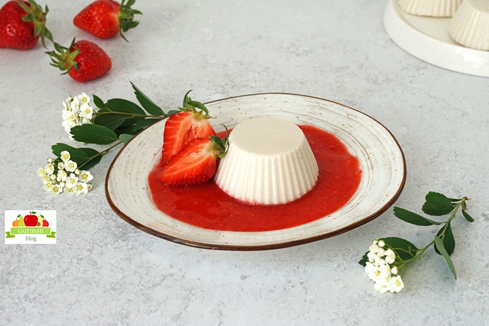 Панна-котта на кокосовом молоке