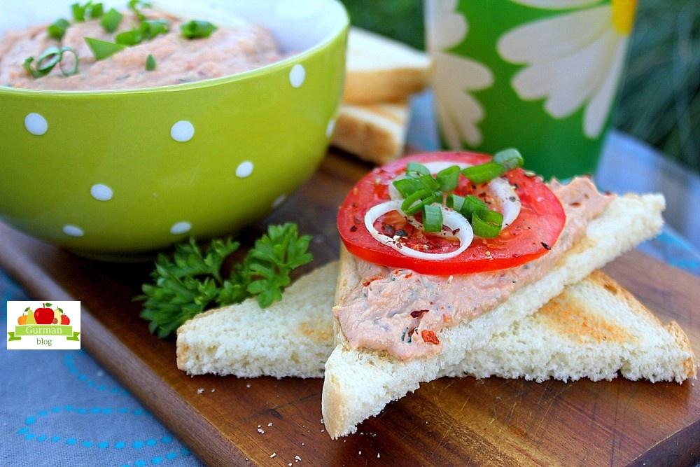 Паштет из консервированного тунца за 15 минут