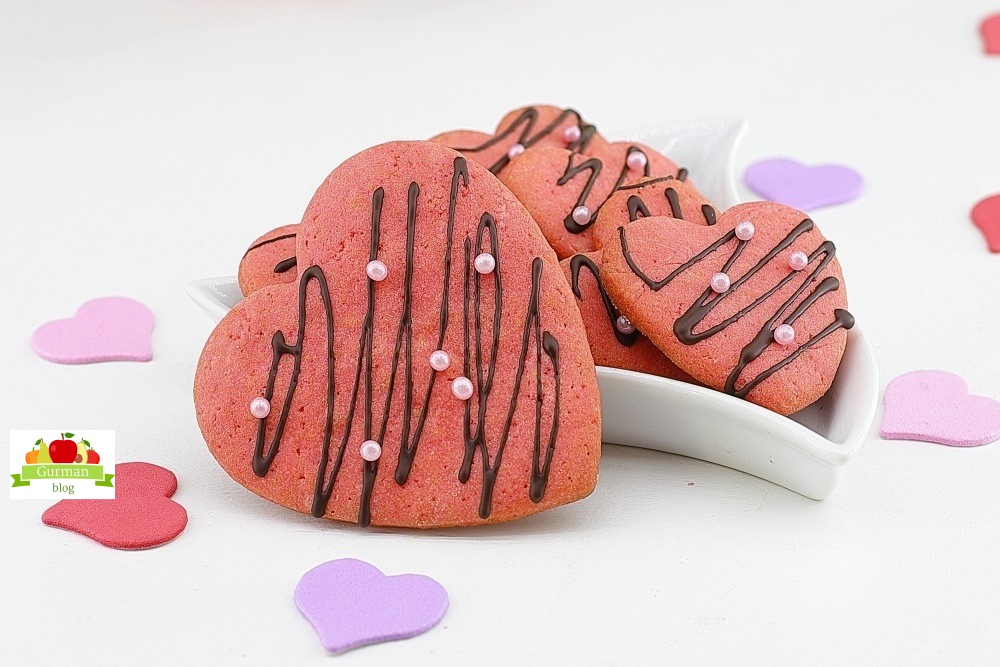 Печенье “Сердечки” на 14 февраля