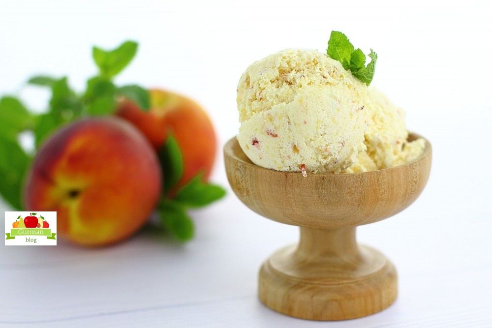 Персиковое мороженое